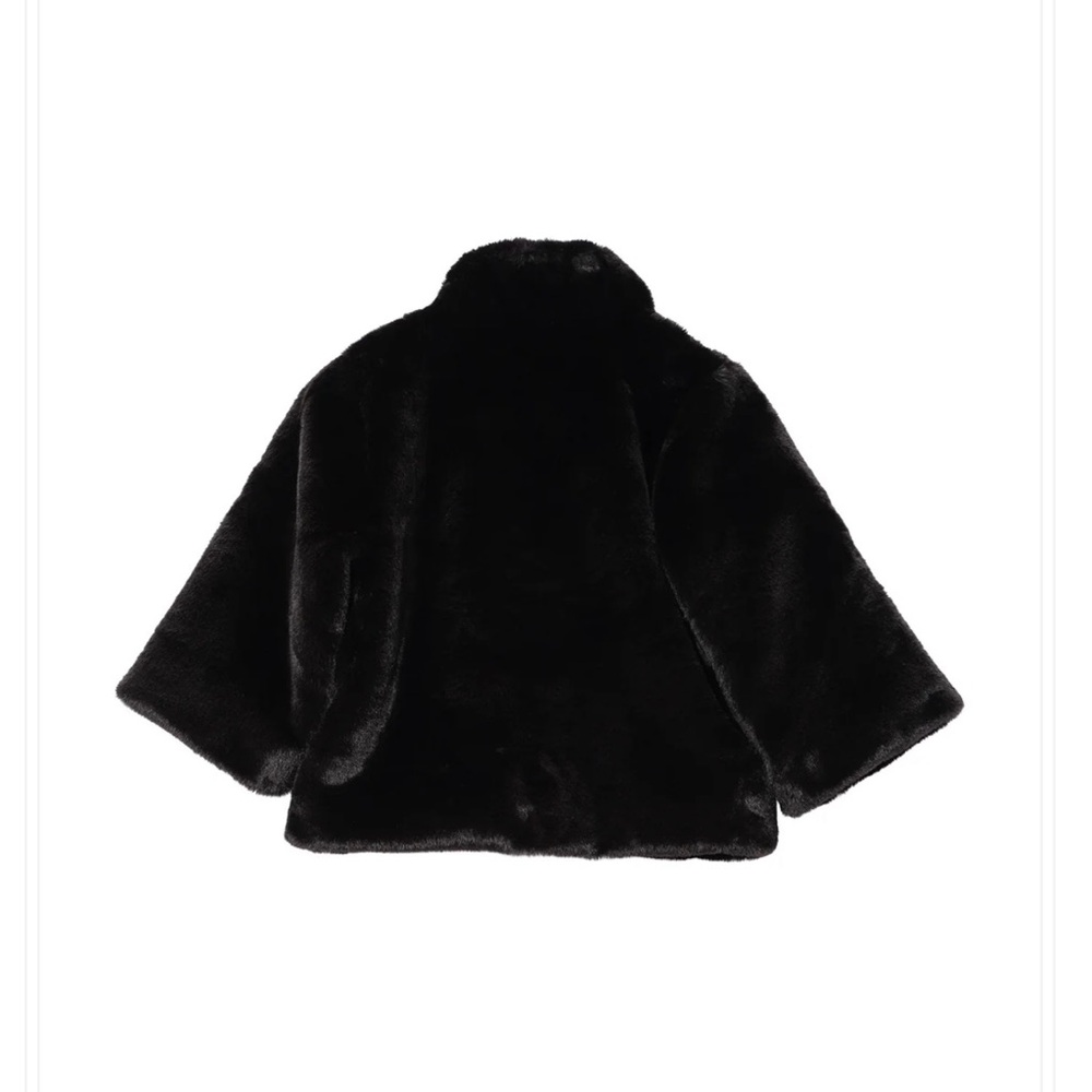 Echo sheared mink faux fur jacket. Size small.